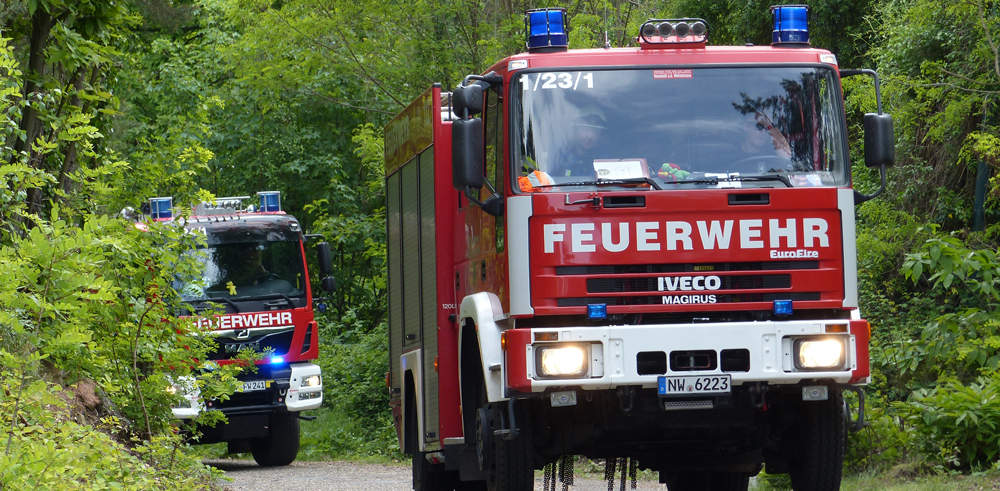 Jahreshauptübung der Feuerwehr Neustadt